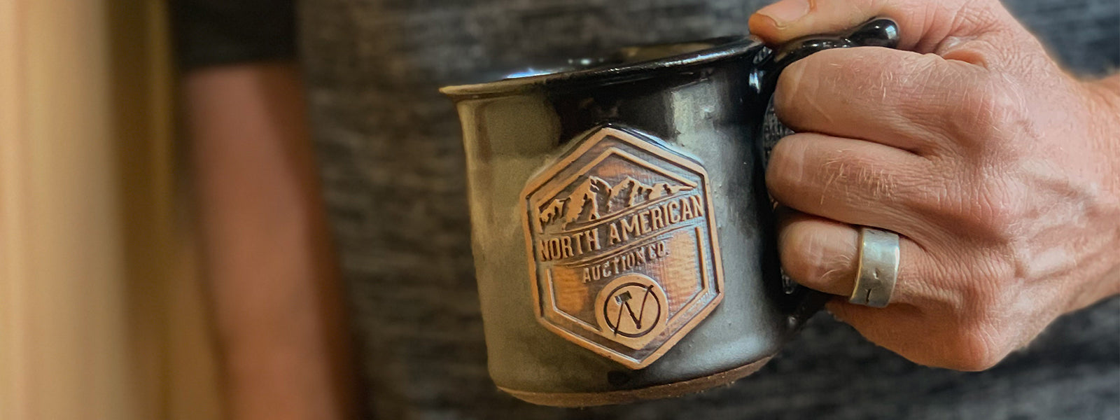 Montana Mug - Handmade Medallion Mugs - Mountain Arts Pottery