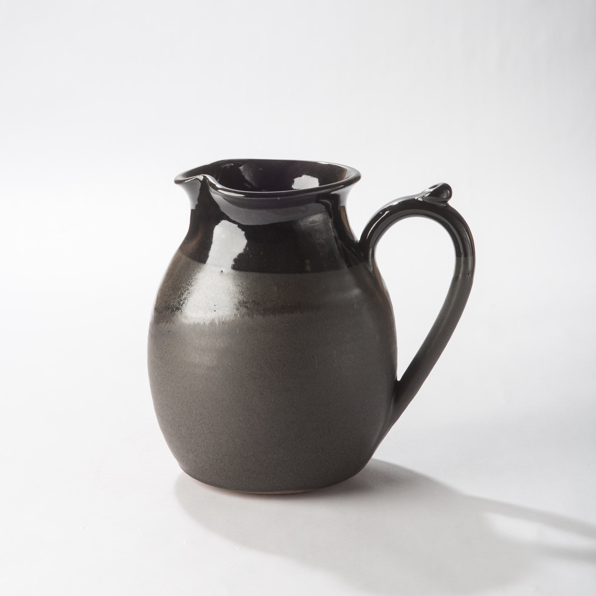 Water or Ice Tea Pitcher large handmade pottery for coffee steep tea p –  Traditions Pottery